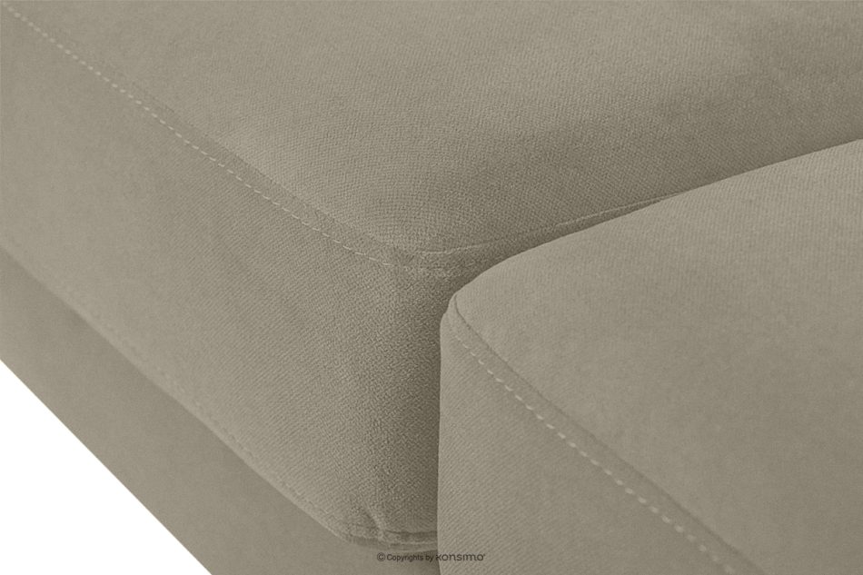 TAGIO Beiges skandinavisches 2-Sitzer-Sofa beige - Foto 10