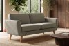 TAGIO Beiges skandinavisches 2-Sitzer-Sofa beige - Foto 2
