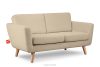 TAGIO Beiges skandinavisches 2-Sitzer-Sofa Bouclé beige - Foto 3