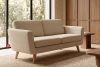 TAGIO Beiges skandinavisches 2-Sitzer-Sofa Bouclé beige - Foto 2