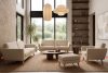 TAGIO Beiges skandinavisches 2-Sitzer-Sofa Bouclé beige - Foto 12