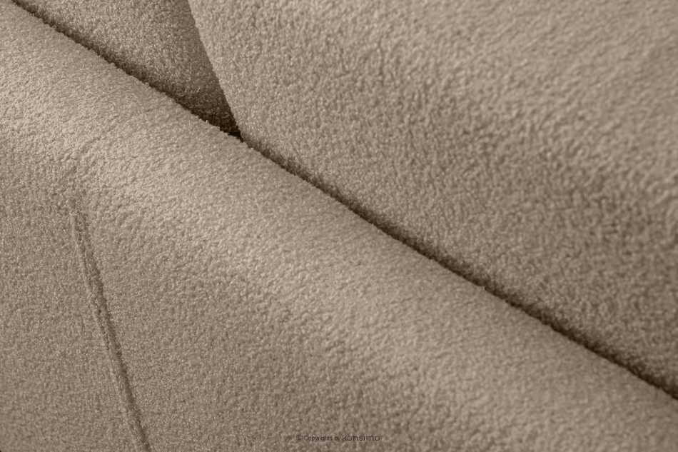 TAGIO Graubeige skandinavisches 2-Sitzer-Sofa Bouclé graubeige - Foto 10