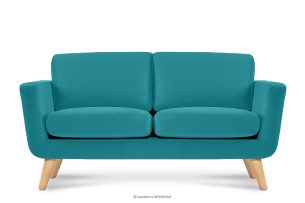 TAGIO, https://konsimo.de/kollektion/tagio/ Türkises skandinavisches 2-Sitzer-Sofa türkis - Foto
