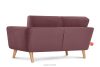 TAGIO Rosa skandinavisches 2-Sitzer-Sofa koralle - Foto 4