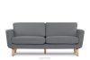 Skandinavisches 3-Sitzer-Sofa in Grau
