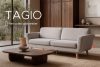 TAGIO Skandinavisches 3-Sitzer-Sofa in Hellgrau Bouclé hellgrau - Foto 15