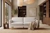 TAGIO Skandinavisches 3-Sitzer-Sofa in Weiß Bouclé weiß - Foto 13