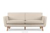 Skandinavisches 3-Sitzer-Sofa in Creme Bouclé