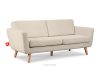 TAGIO Skandinavisches 3-Sitzer-Sofa in Creme Bouclé creme - Foto 3