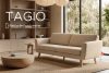 TAGIO Skandinavisches 3-Sitzer-Sofa in Beige Bouclé beige - Foto 15