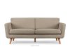 TAGIO Skandinavisches 3-Sitzer-Sofa in Graubeige Bouclé graubeige - Foto 1