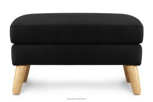 TAGIO, https://konsimo.de/kollektion/tagio/ Schwarzer skandinavischer Sitzhocker schwarz - Foto