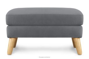 TAGIO, https://konsimo.de/kollektion/tagio/ Grauer skandinavischer Sitzhocker grau - Foto