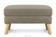 Beiger skandinavischer Sitzhocker