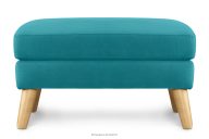 Türkis skandinavische pouffe