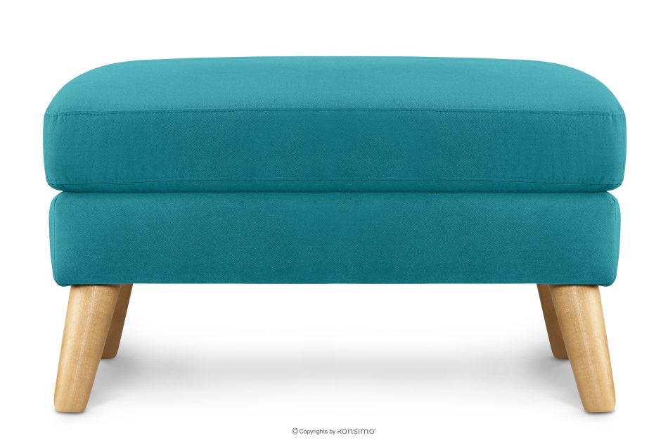 TAGIO Türkis skandinavische pouffe türkis - Foto 0