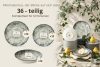 FINGO Porzellanservice boho grün 12 -Personen (36 ks.) mehrfarbig - Foto 9