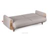 GUSTAVO Dreisitzer-Sofa Bouclé aus Eschenstoff asche - Foto 5