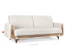 GUSTAVO Dreisitzer-Sofa Bouclé aus weißem Oberstoff weiß - Foto 3