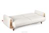 GUSTAVO Dreisitzer-Sofa Bouclé aus weißem Oberstoff weiß - Foto 5