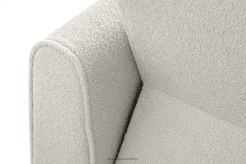 GUSTAVO Dreisitzer-Sofa Bouclé aus weißem Oberstoff weiß - Foto 10