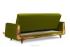 GUSTAVO Schlafsofa Velours oliv olive - Foto 4