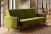 GUSTAVO Schlafsofa Velours oliv olive - Foto 2