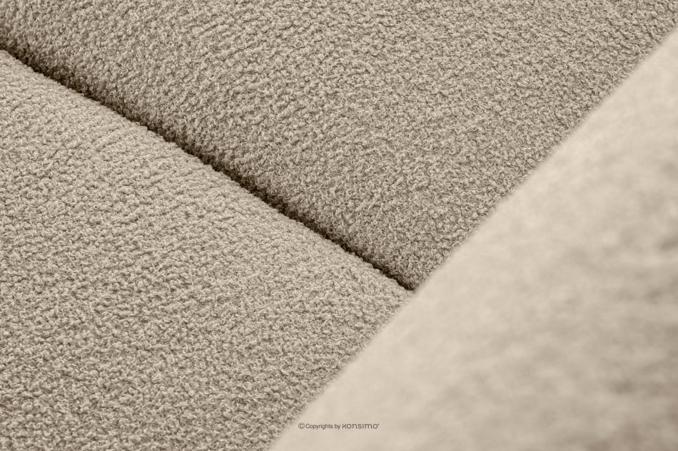 GUSTAVO Dreisitzer-Sofa Bouclé aus cremefarbenem Oberstoff creme - Foto 7