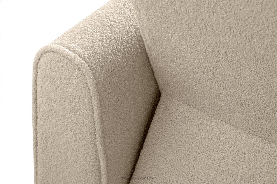 GUSTAVO Dreisitzer-Sofa Bouclé aus cremefarbenem Oberstoff creme - Foto 9
