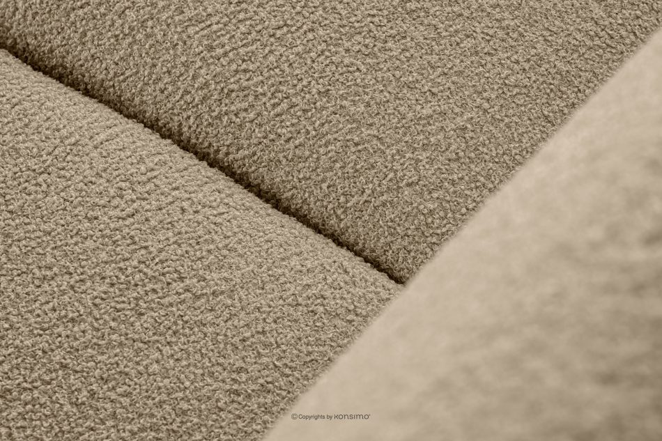 GUSTAVO Dreisitzer-Sofa aus beigem Bouclé hellbeige - Foto 7