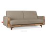 GUSTAVO Dreisitziges Sofa aus graubeige Bouclé graubeige - Foto 3