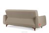 GUSTAVO Dreisitziges Sofa aus graubeige Bouclé graubeige - Foto 4