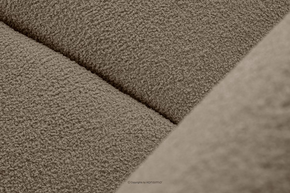 GUSTAVO Dreisitziges Sofa aus graubeige Bouclé graubeige - Foto 7