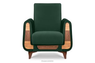 GUSTAVO, https://konsimo.de/kollektion/gustavo/ Grüner Samtsessel für das Wohnzimmer grün - Foto