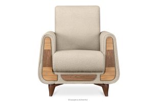 GUSTAVO, https://konsimo.de/kollektion/gustavo/ Cremefarbener Stoffsessel creme - Foto
