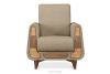 Beiger Stoffsessel Bouclé