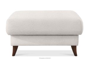 GUSTAVO, https://konsimo.de/kollektion/gustavo/ Sitzhocker mit Stauraum weißer Bouclé-Stoff Weiß - Foto
