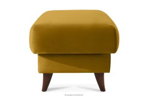 GUSTAVO, https://konsimo.de/kollektion/gustavo/ Fußhocker mit Stauraum Velours gelb Gelb - Foto