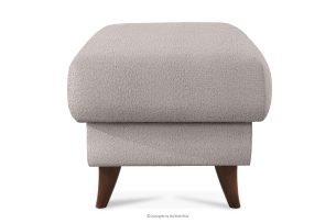GUSTAVO, https://konsimo.de/kollektion/gustavo/ Fußhocker mit Stauraum Bouclé-Stoff grau Grau - Foto