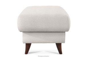 GUSTAVO, https://konsimo.de/kollektion/gustavo/ Fußhocker mit Stauraum Bouclé-Stoff weiß Weiß - Foto