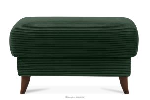 GUSTAVO II, https://konsimo.de/kollektion/gustavo-ii/ Sitzhocker für das Wohnzimmer mit Stauraum Kordstoff dunkelgrün dunkelgrün - Foto