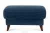 Sitzhocker für das Wohnzimmer mit Stauraum Kordstoff marineblau