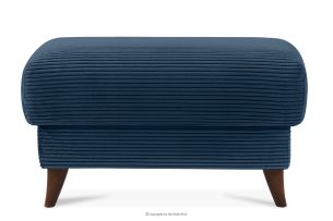 GUSTAVO II, https://konsimo.de/kollektion/gustavo-ii/ Sitzhocker für das Wohnzimmer mit Stauraum Kordstoff marineblau marineblau - Foto