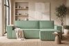 NAPI Mehrzweck-Ecksofa mit Schlaffunktion mint rechts/links Minze - Foto 27
