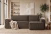 NAPI Universal-Ecksofa mit Schlaffunktion braun rechts/links braun - Foto 24