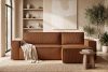 NAPI Universal-Ecksofa beidseitig ausklappbar mit Schlaffunktion in rot ore - Foto 24