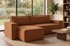 NAPI Universal-Ecksofa beidseitig ausklappbar mit Schlaffunktion in rot ore - Foto 22