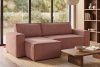 NAPI Universal-Ecksofa beidseitig ausklappbar mit Schlaffunktion in rosa rosa - Foto 22