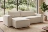 NAPI Universal-Ecksofa beidseitig ausklappbar mit Schlaffunktion in ecrufarben ecrufarben - Foto 22