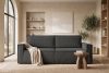 NAPI Sofa 3 mit Schlaffunktion Kordstoff grau grau - Foto 27